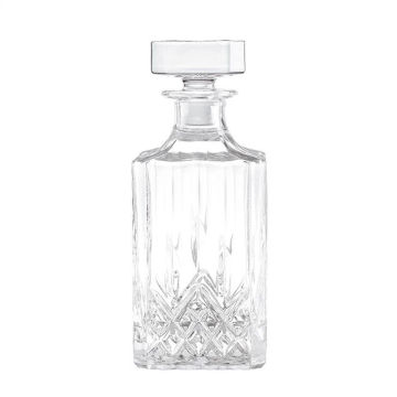 Mini Whiskyglasflasche gemustertes Glasflasche